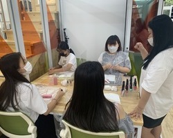 [딩가동2번지]네일 봉사 준비 - 강좌를 들어요