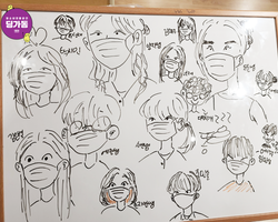 [1번지] 화이트보드에 그림 그리기!