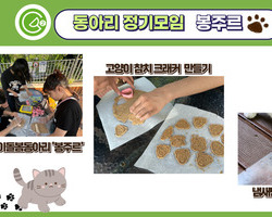 [2번지] 길고양이 돌봄 동아리 '봉주르' 정기모임 