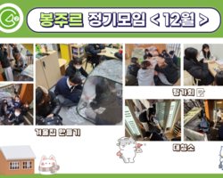 [2번지] 길고양이 돌봄 동아리 '봉주르' 정기모임
