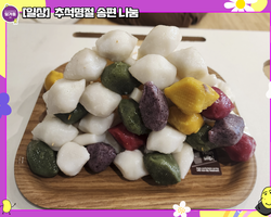 [일상]추석명절 송편나눔